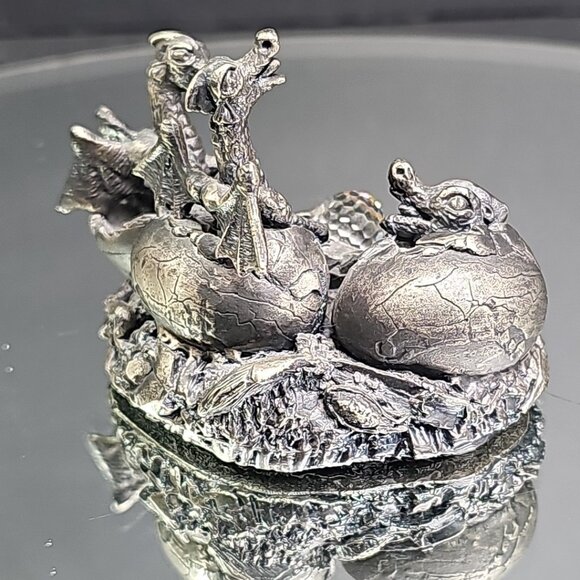 Fine Pewter The Hatchlings by SP Damley #3111 United Kingdom - Picture 4 of 10